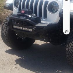Jeep Warn Winch/ Bumper