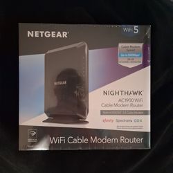 Netgear Nighthawk AC1900 WiFi Cable Modem Router (model C7000). 
