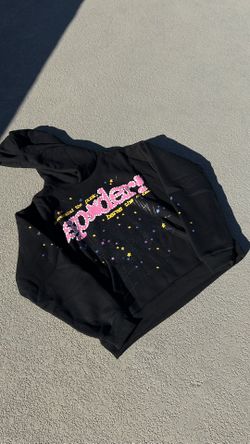 SP5DER Black P!NK Hoodie