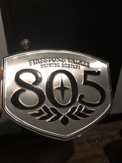 aluminum sign