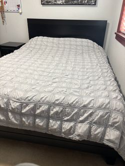 Queen Size Bed and Mattress
