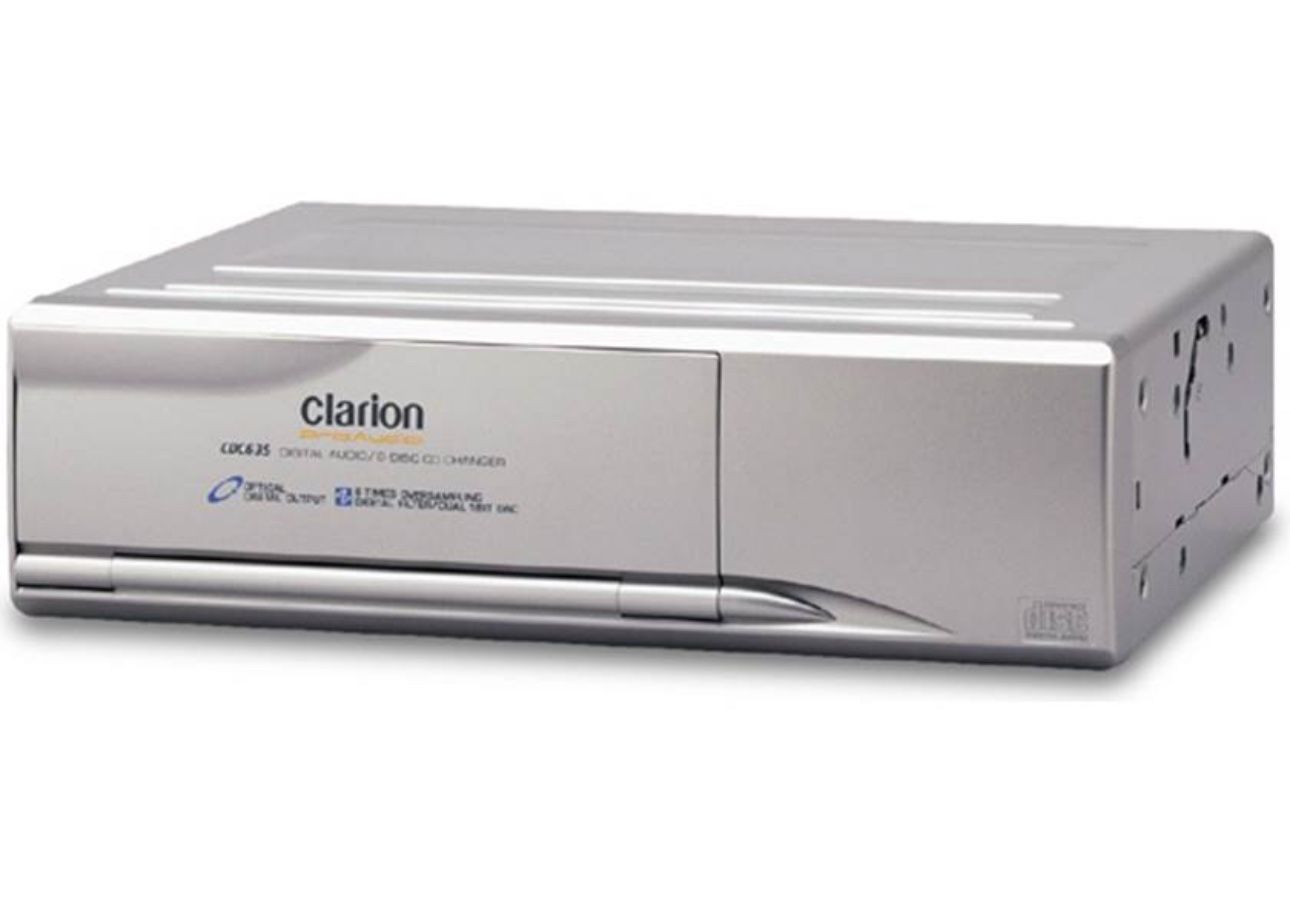 Clarion In Car 6 CD Changer Model CDC635 New In Box Sealed Bags Made In Japan
