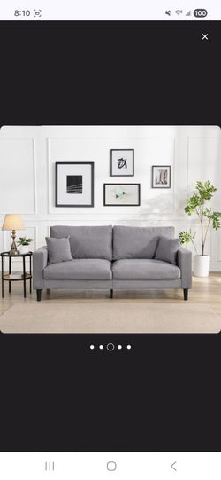 74" 3-seater sofa new in box