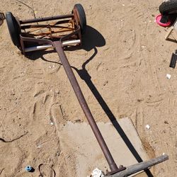 Antique Push Lawn Mower!!!