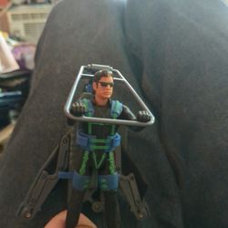 Jurassic Park The Lost World Glider Pack with Ian Malcolm action figure from 1997