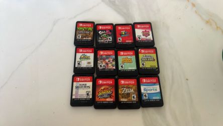 Nintendo Switch 1 game cards