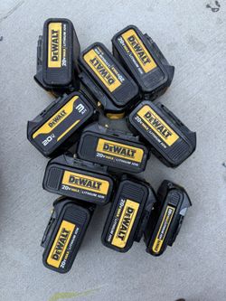 Dewalt Batteries 