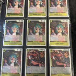 ⚡ One Piece TCG – Yellow Card Collection Binder
