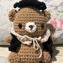 Crochet Graduation Bear 