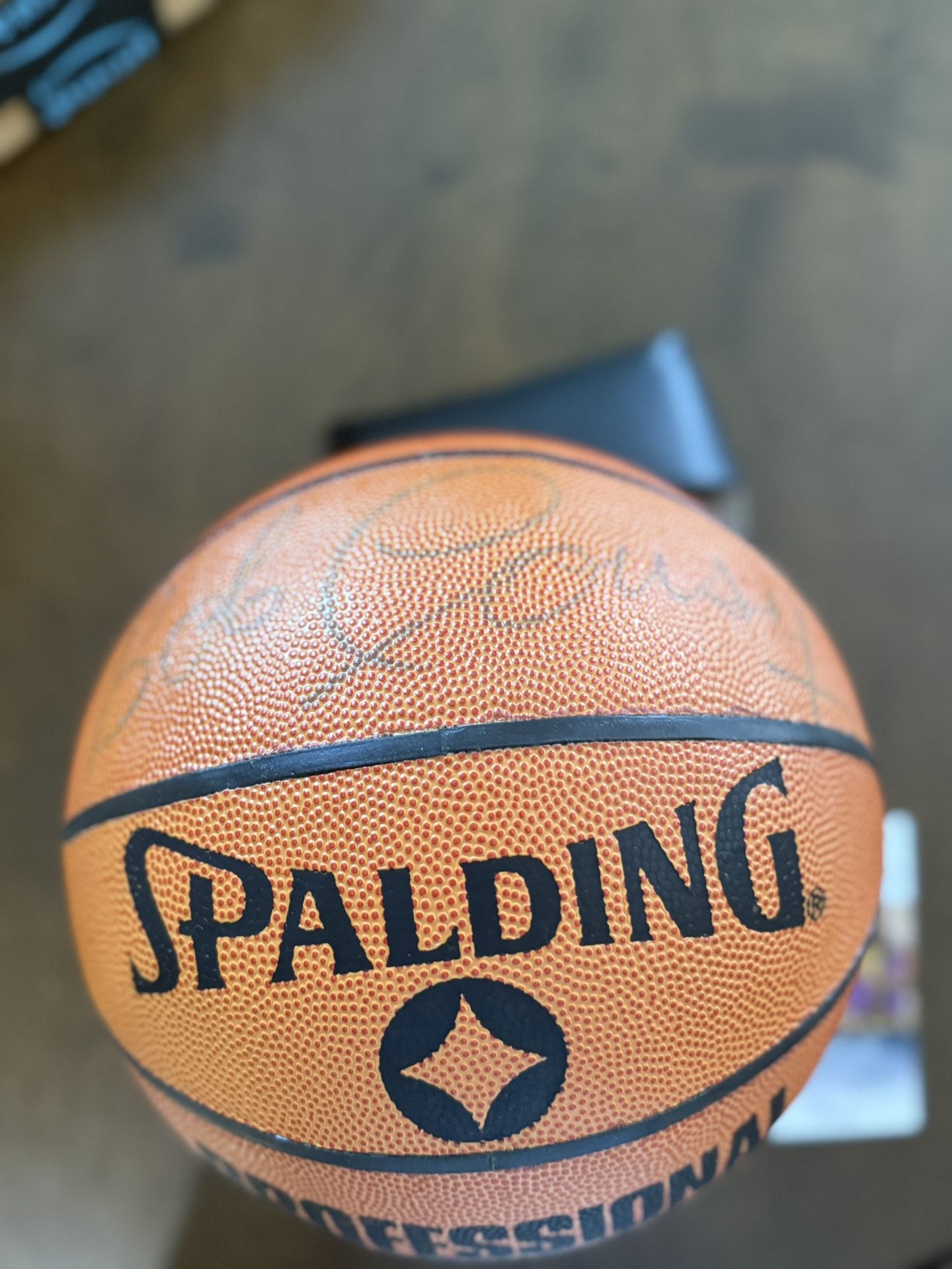 Bob Cousy Autographed Basketball with JSA authentication