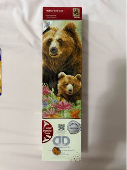 Bear Diamond Painting Kit (Pick Up Only)