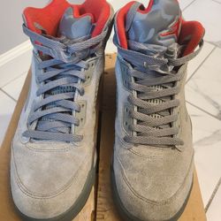 Nike Air Jordan Retro 5 Camo Size 9