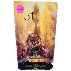 The Goonies 1985-1986 VHS Slipsleeve, No Barcode, 1st Release
