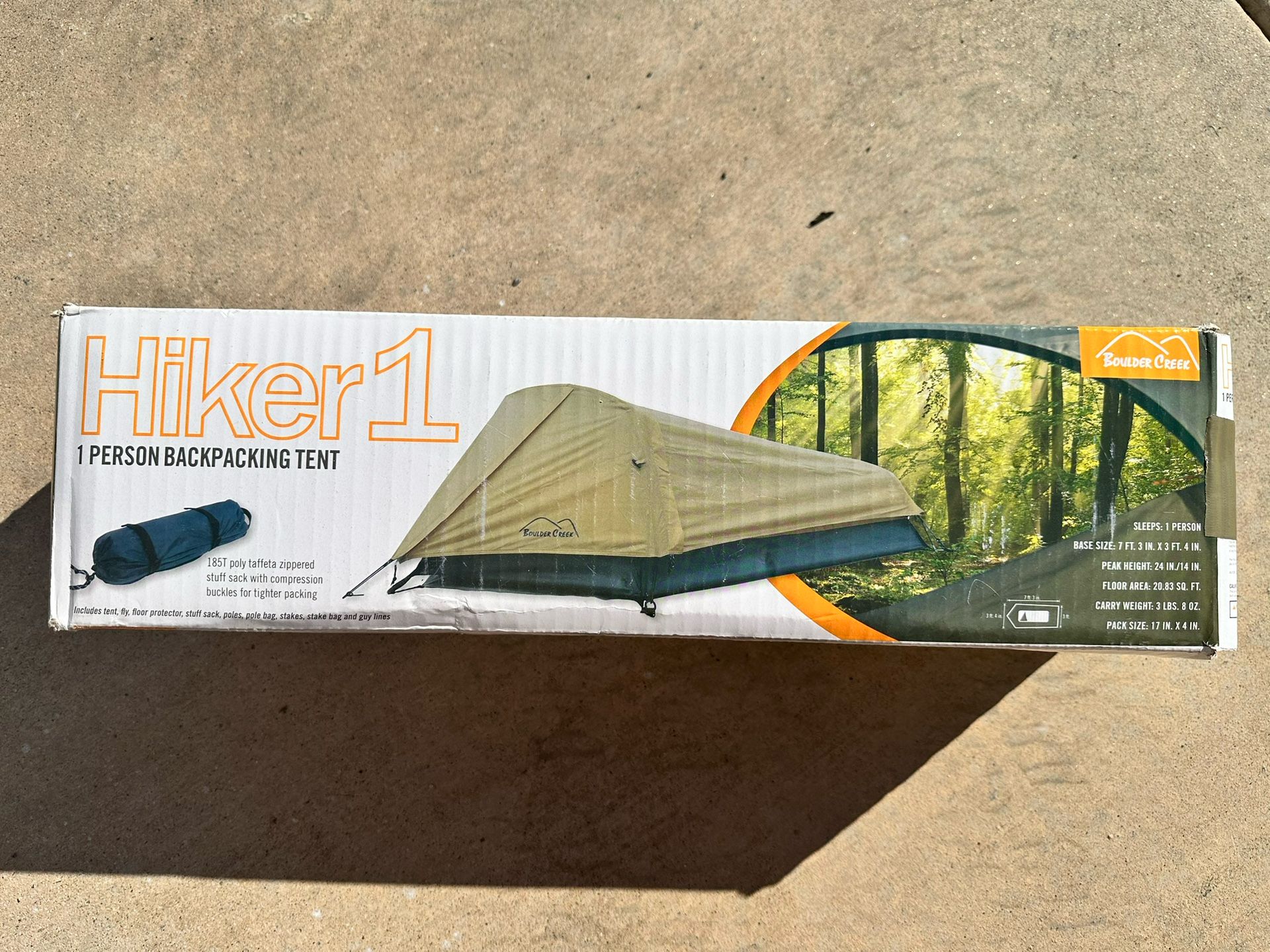 1 Person Backpacking Tent