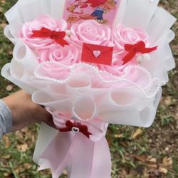 Strawberry shortcake bouquet