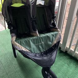 FacebookXWhatsAppShare Baby Jogger Double Summit X3 Jogging Stroller