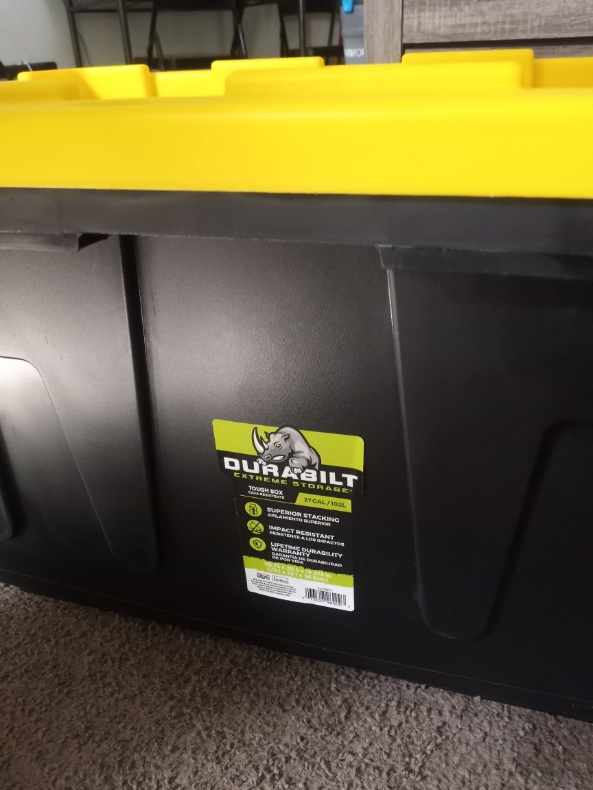 DURABILT 27 GALLON STORAGE