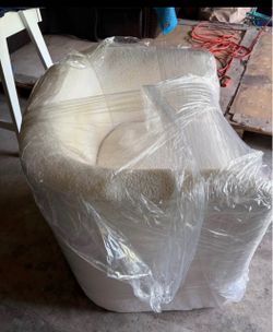 Chair and foot stool