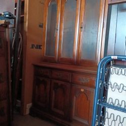 Antique China Cabinet/Hutch
