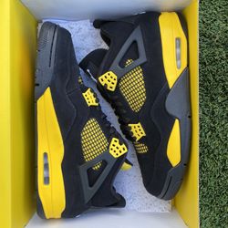 jordan 4 retro yellow thunder