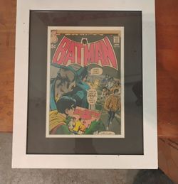Batman #222 Framed Comic Cover Print