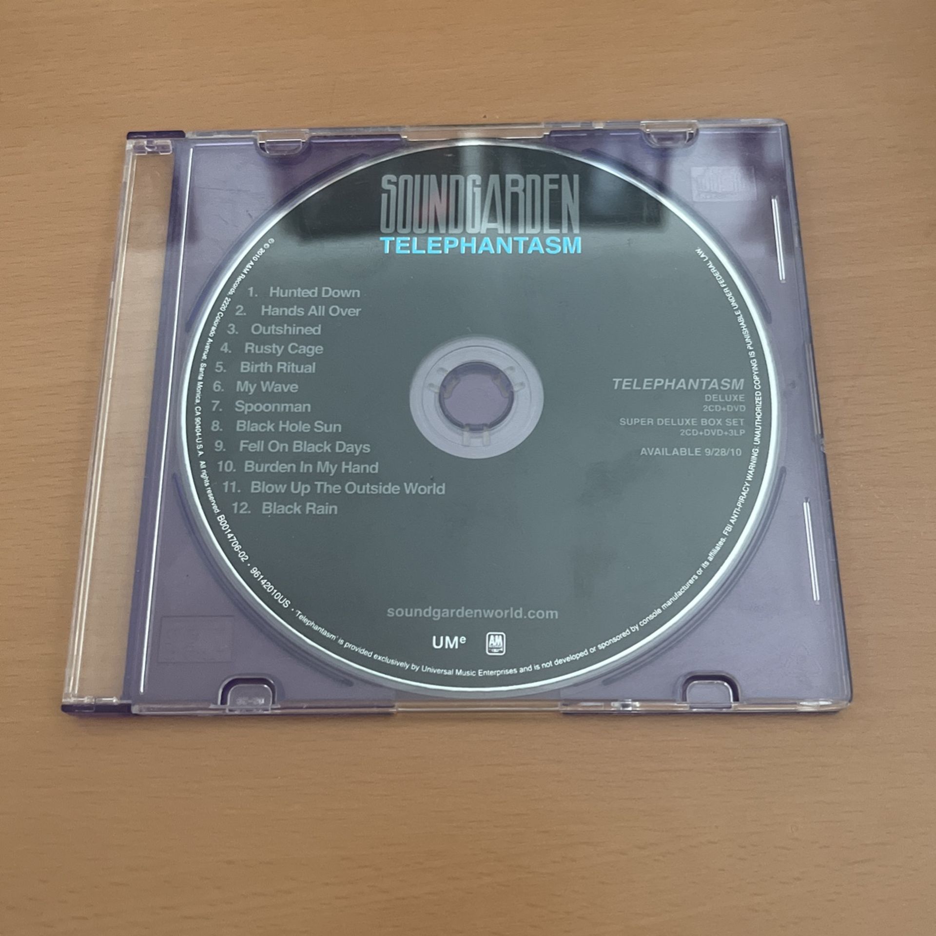 Telephantasm by Soundgarden CD