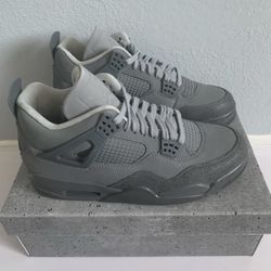 Jordan Retro 4 Paris Olympic Wet Cement 