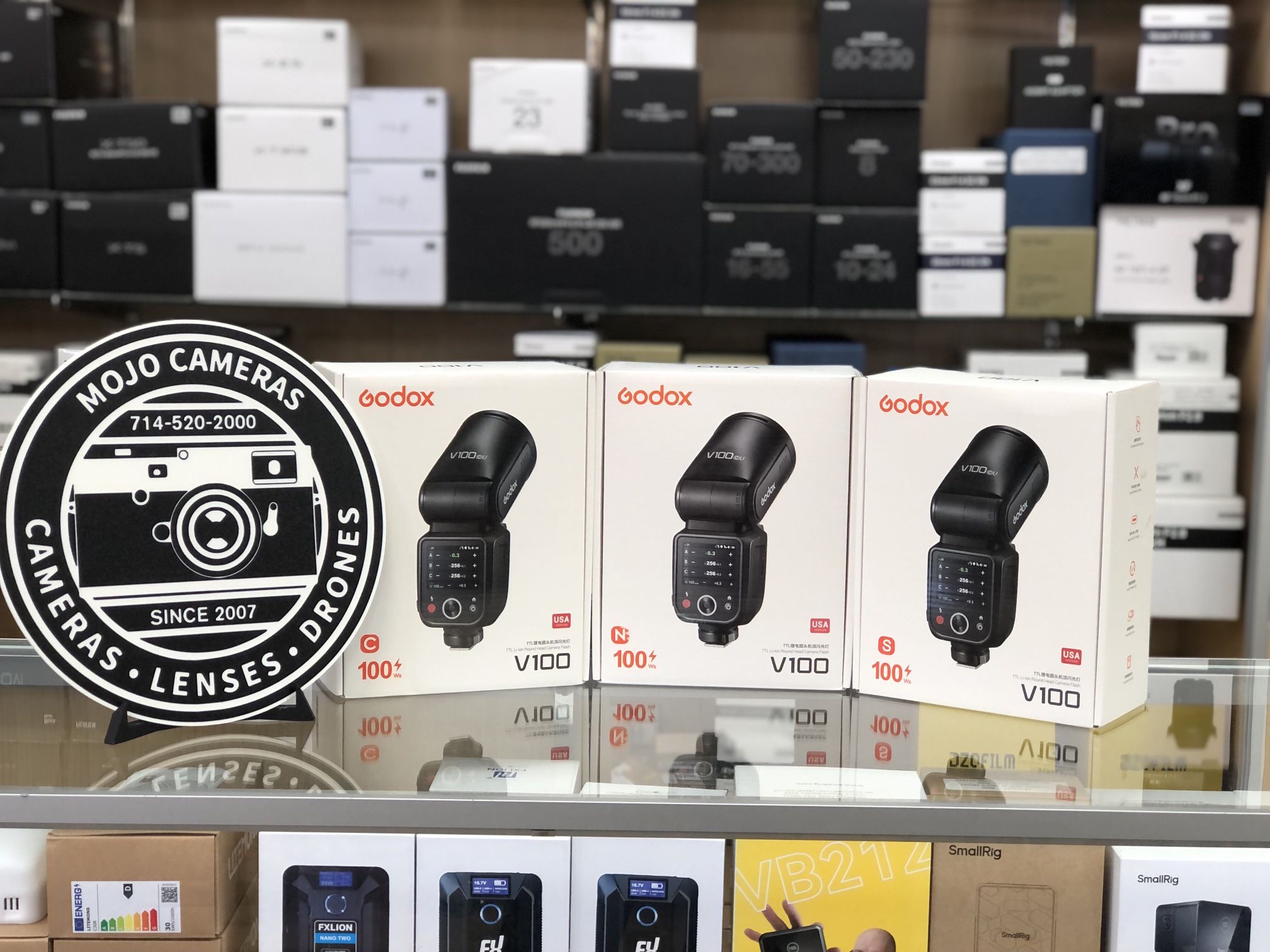 Godox V100 For Canon Sony Nikon And Fujifilm