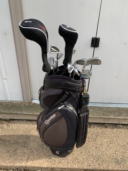 Golf clubs and Bag