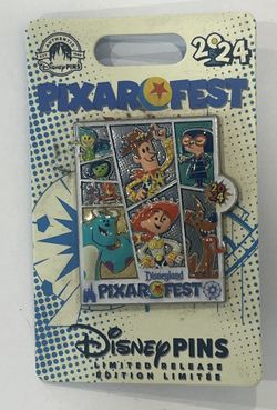 Disneyland Pixar Fest 2024 Limited Edition Pin
