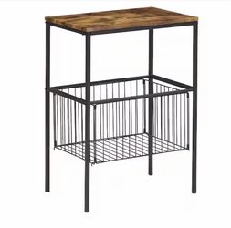 Versatile Side End Table 31" Tall