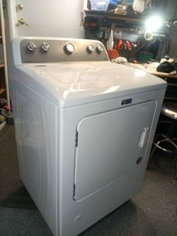 Gas dryer excellent working condition