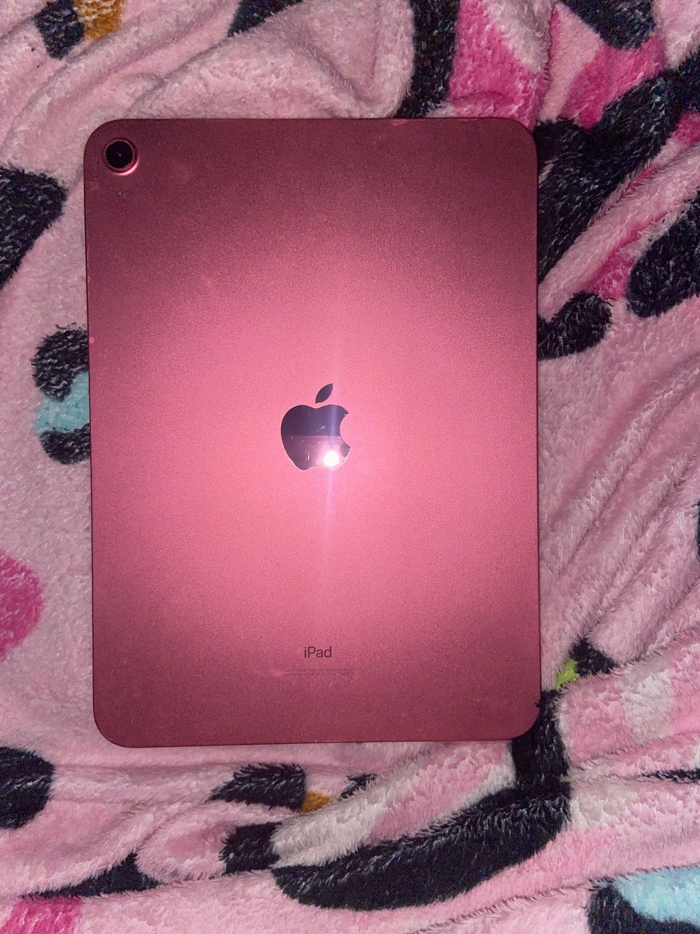 Pink 10th Gen iPad