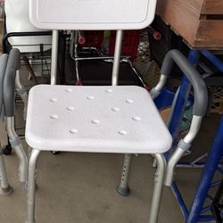 near new shower chair