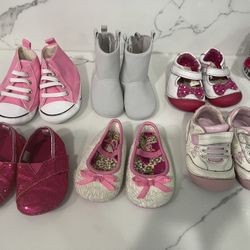 Bundle Of Shoes For Baby Girls Size 4