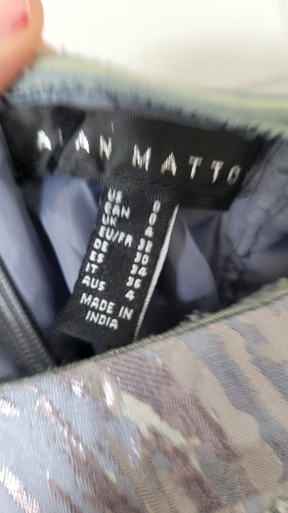 AIDAN MATTOX JACQUARD STRAPLESS FORMAL DRESS for Sale in Visalia, CA