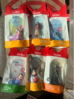 Tonies characters lot of 6