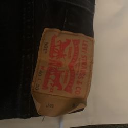 501S Size 40 X 30 Levi’s Black