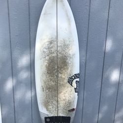 5’8 Lost Surfboard 