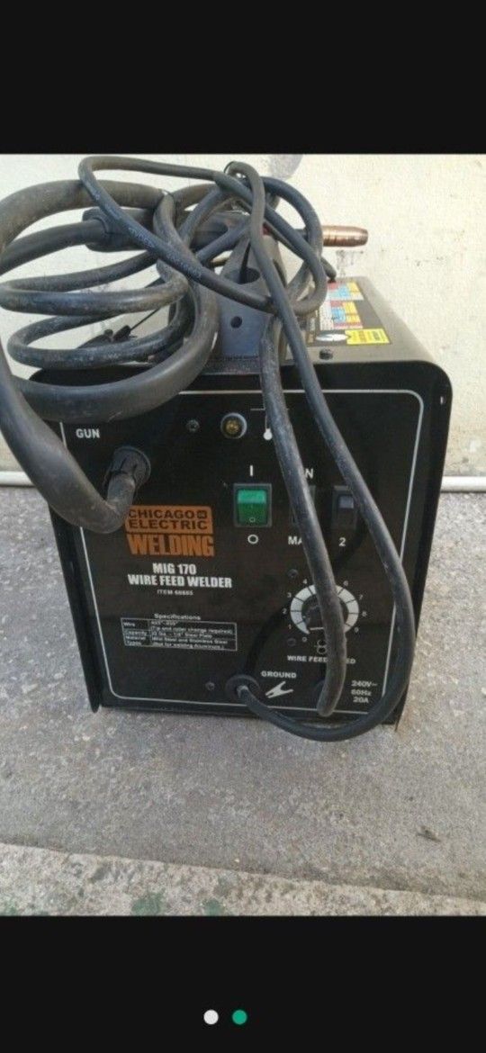 Mig/flux Welder 170 Amp (It's Available)