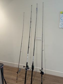 Fishing Rod and Reel Combo Set of 4