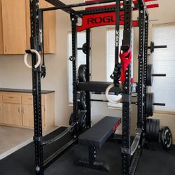 Rogue Monster RM-6/ Accessories and Weight Plates Included.
