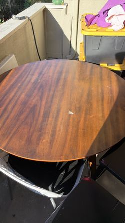 Brown table