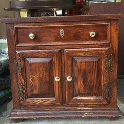 Wooden Night Stand 