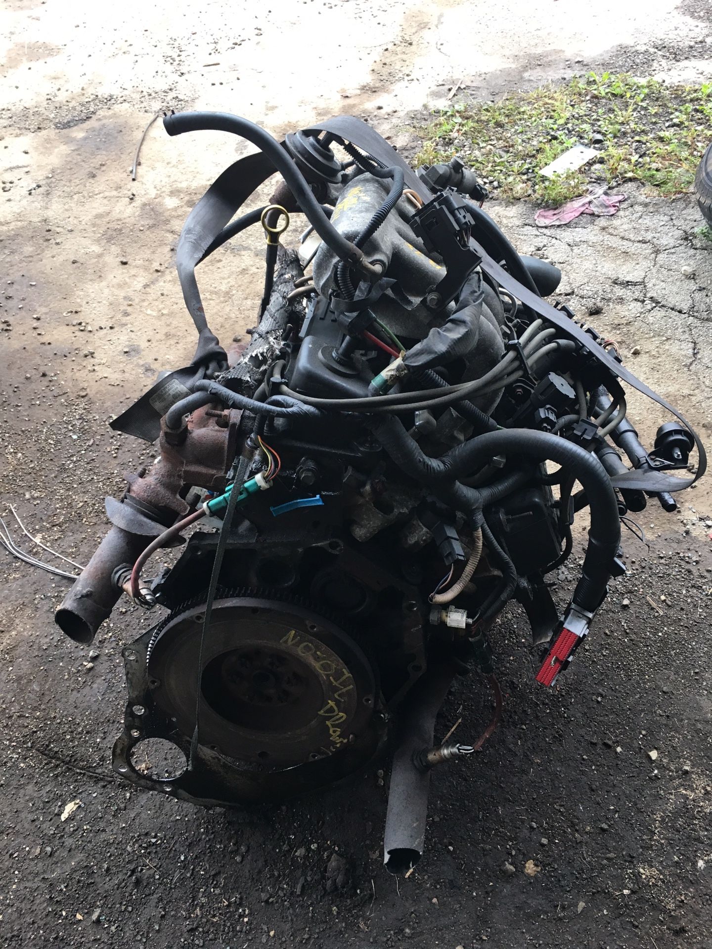 2000 Ford Ranger 3.0L Flex Fuel Engine Assy for sale