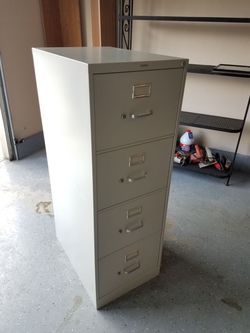 Like new file cabinet by hon