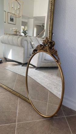 Gold ornate Mirror