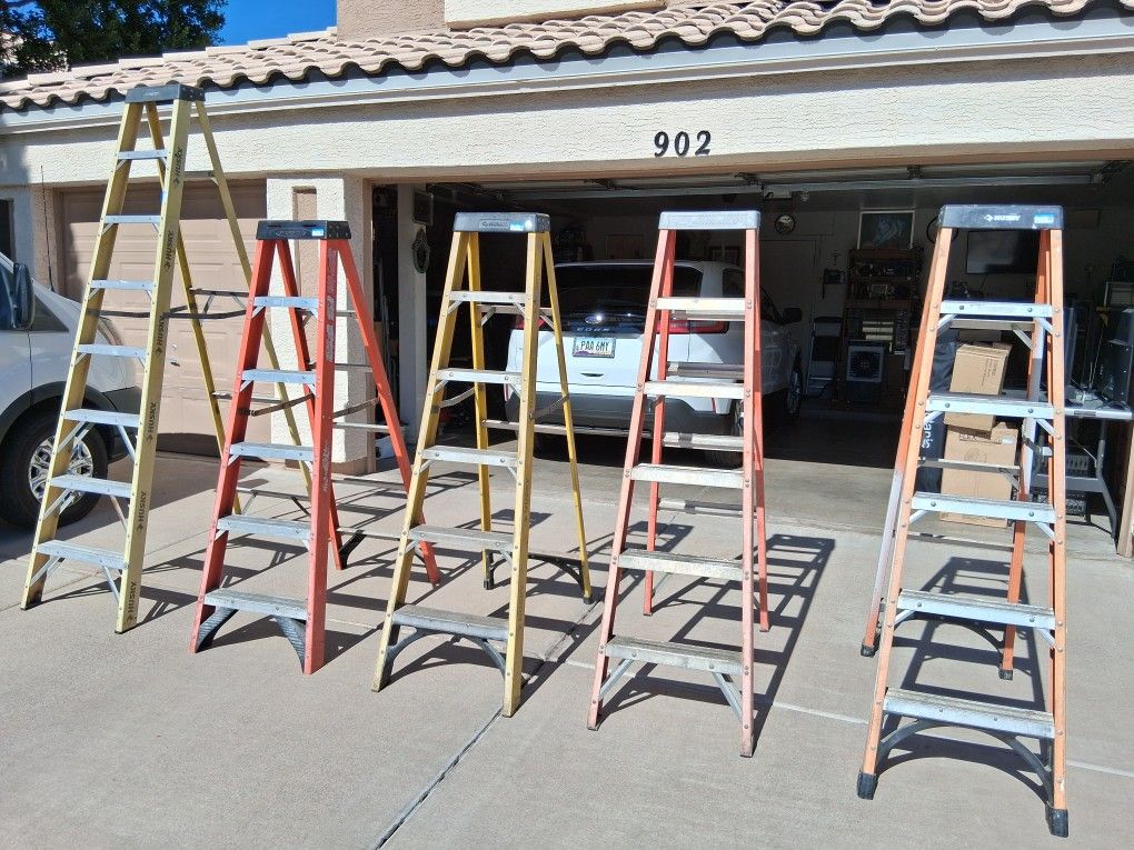 Husky Ladders In Excellent Condition From $49 And Up