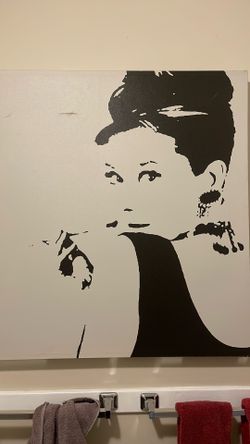 IKEA WALL ART Audrey Hepburn