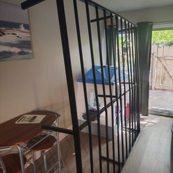 King size metal bad frame